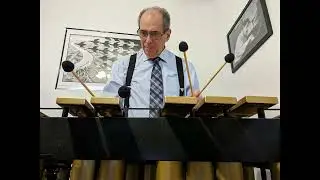 Mike Joseph - J.S. Bach:  Prelude from Cello Suite #5 for Unaccompanied Tenor Vibraphone