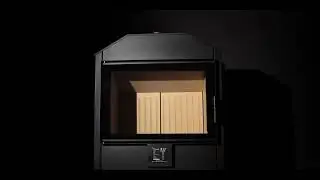 Каминная топка A.caminetti FLAT 80 OPEN SIDE