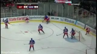 Brad Stuart Levels Artem Anisimov