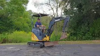 2012 John Deere 17D Mini Excavator sn#1718