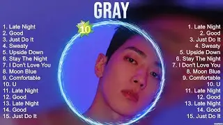 Gray Korean Cafe Playlist ~ Soft, kpop, chill, study