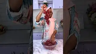100% grape juice with Renato slow juicer