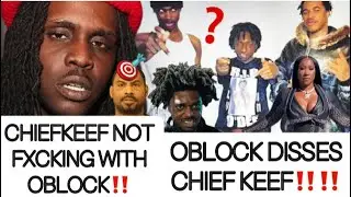 King Von Friends & Oblock Diss Chief Keef For Working With NBA Youngboy, Finesse2Tymes, Kodak & More