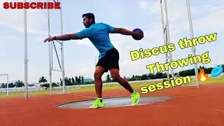 Discus Throw | Spin Launch Conquer | Workout | Discus_pz 🥏 | #discusthrow 