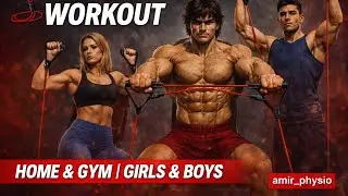Handle band All exercise❤️ gym and home exercise (girls and boys) #viral #trending 