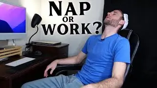 My SofThread Leather Office Chair IMPROVES my workflow and my naps | OFM ESS Collection Racing Style