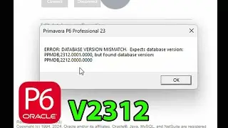 Begini cara upgrade ke Primavera P6 terbaru 2024 (V2312) Database aman termigrasi
