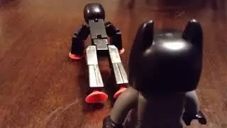 Lego batman vs Stikbot