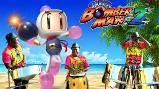 If Bomberman was Caribbean || Steel drum Super Bomerberman theme cover