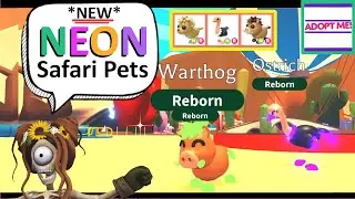 NEON Safari Pets [Safari Theme Update] - Adopt Me (Roblox)