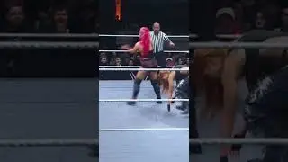 Zaria SPEARED Jakara Jackson in HALF!! #zaria #wwe #nxt