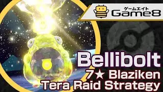 Electric Tera Bellibolt: Solo Build for 7-Star Blaziken Raid【Pokemon Scarlet and Violet (SV)】