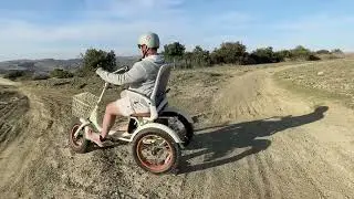 Ultimate Electric Trike Stability Test: Taking an ETrike On An Uneven, Bumpy Terrain, Will It Tip?