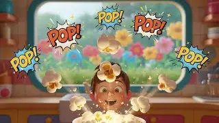 The Popcorn Party Song 🍿🎶 | Fun Kids Song | Preschool Music & Learning