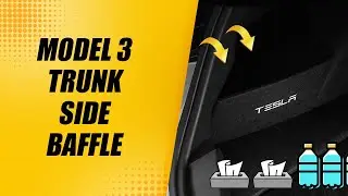 Model 3 Trunk Side Baffle for TESLA