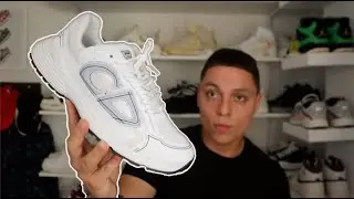 Кроссовки Dior B30 из белой сетки и технической ткани (обзор) + НА ПЕШКУ