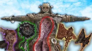 Тестирование ВСЕХ КОЛОССАЛЬНЫХ ОРУЖИЙ ИЗ DLC, чтобы доказать их проклятие (Elden Ring)