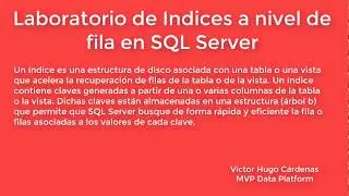 Demostración del Poder de los Índices en SQL Server.