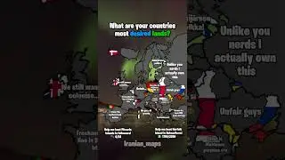 What are your countries most desired lands? #fypシ゚viral #mapping #map #shorts