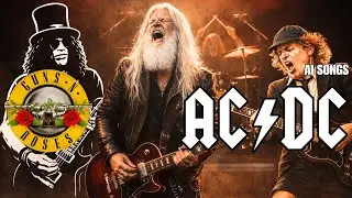 AC/DC, Led Zeppelin & Guns N’ Roses – Classic Hard Rock  With Powerful Riffs | AI Tracks