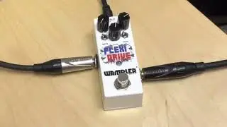 Wampler Plexi Drive mini as boost and low gain: demo