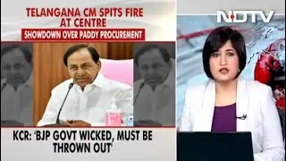 On Paddy Procurement Issue, Telangana Chief Minister's All-Out Attack On Centre
