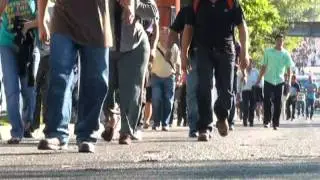 Protestas en Boulevard Constitución y Ejercito