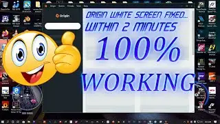 How To Fix Origin White Screen 100000% Working in 2 Minutes