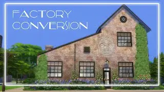 Factory Conversion 🏭 [No CC]  | The Sims 4 Speed Build