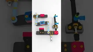 Two-Axis Sync Mechanism &ndash; Precision in Motion! #technology #mechanic #mechanism #engineering