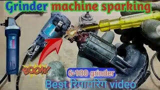 Angle Grinder Repair | Replacing ArmatureAnd Bearing |# shots #trending