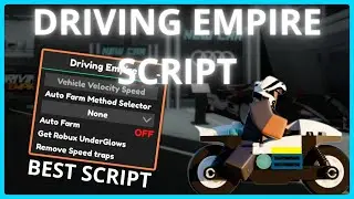 Driving Empire Script -Zombie Farm, AutoFarm, Fast Speed