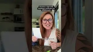 Make money writing letters #makemoneyfromhome #getpaidtowrite #passiveincome #healhcareworker