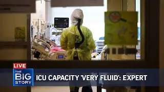 ICU capacity in hospitals 'very fluid', says expert | THE BIG STORY