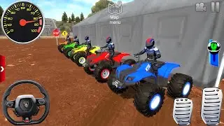 Impossible Dirt Quad Bikes Racing game - Extreme Motocross ATV Bike Stunts - Android gameplay