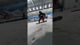 Building body awareness and alignment with a ski pole #maverix #snowboard #coaching #kickers