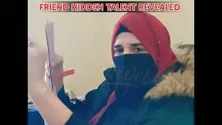 Friend Hidden Talent Revealed 😜#youtube #youtuber #instagram #music #love #spotify #tiktok #follow