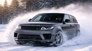 Insane Snow Drift in a Range Rover Sport | AWD Beast
