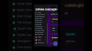ZOHAK G&Uuml;NCEL S&Oslash;RGU P4NEL #panel #mernis #sorgu #api #panelkurma #sorgubotu #sorgupanel #discord