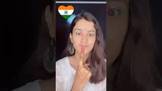 Indian flag 🇮🇳 lipstick Combo tutorial  #youtubeshorts #shorts #india #flag #independenceday