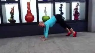 Inchworms: one of four middle of back release techniques, with Laura Coleman of Just Muscles