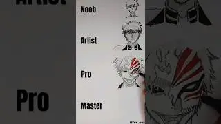 How to Draw Ichigo #shorts #bleach #anime #art #drawing #tev_art #ichigo #ichigokurosaki #animeart