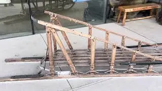 Prototype sled at happy trails kennel in Alaska #sleddogs