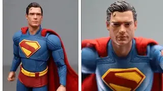 New Superman Movie action figure Beast Kingdom additional in hand images by Asoka the geek