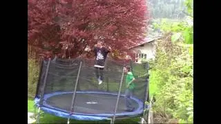Tramp edit mit Laurin Weber (Double Backflip)