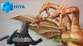 Hiya Toys heisei King Ghidorah & Godzilla double review