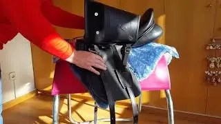 SILLA ZALDI DOMA SAN JORGE CON RODILLERAS TM. www.bienestarcaballo.com