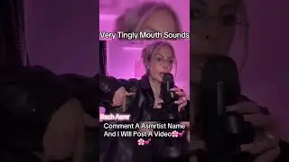 Very Tingly Mouth Sounds✨