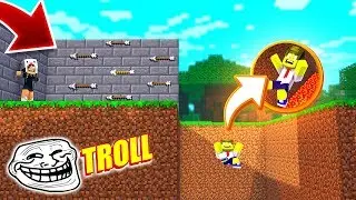 ENCONTRAMOS O MAPA COM MAIS TRAPS TROLLS NO MINECRAFT !