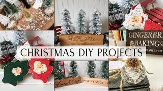 Christmas DIYs and Flips | Stencils, IOD Stamps & Decoupage